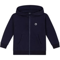 Petit Bateau Sweat Zippé Bleu marine 4 ans