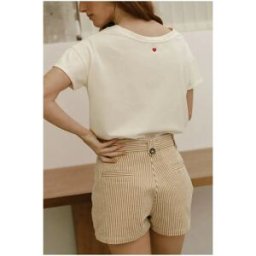 Emile et Ida Short Zelina Rayures - Collection Femme Miel M
