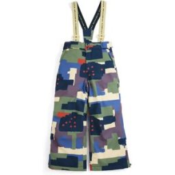 Bobo Choses Pantalon de Ski Camouflage Fibres Recyclées Kaki 2/3 ans