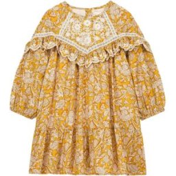 Louise Misha Robe Orana Fleurie Coton Bio Miel 2 ans
