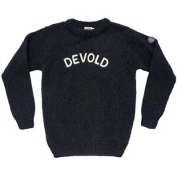Pull DEVOLD NANSEN LEGACY SWEATER (NAVY/OFFWHITE) Homme L