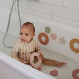 Mushie Puzzle de bain en mousse (10 pièces)