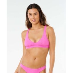Rip Curl Haut de maillot de bain brassière multi-fit Premium Surf Super Rose L Female