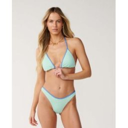 Rip Curl Haut de maillot de bain triangle coulissant bonnets D-E Luxe Surf Aqua XL Female