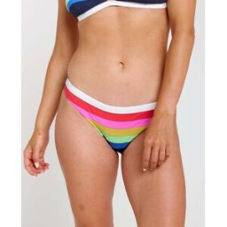 Rip Curl Bas de maillot de bain Surf Stripe couverture complète Bleu marine foncé XL Female