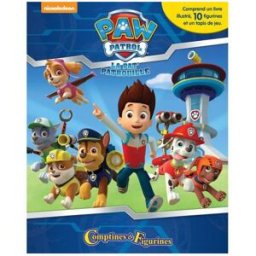 Pat'patrouille 10 Figurines Et Un Tapis De Jeu - Livre Cartonné De 10