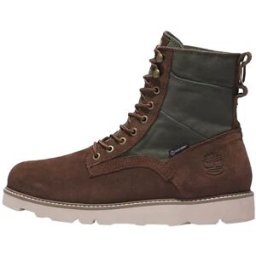 Timberland - Boots en Cuir légères imperméables Vibram Vert/Marron TF.40/TUS.7
