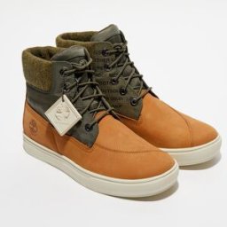 Timberland - Boots en Cuir Earthkeeper cognac/kaki TF.40/T.7