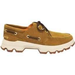 Timberland - Chaussures bateau en Cuir imperméables Richmond Beiges TF.44/TUS.10