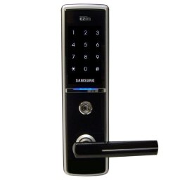 Serrure à badge dallas et code samsung ezon shs-h520