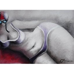 La nageuse allongée 2/2