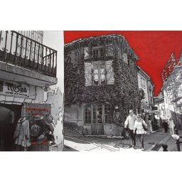 Rue du Temple à Lourmarin