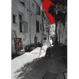 Rue du grand pré à Lourmarin