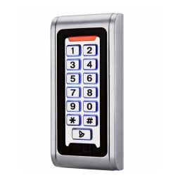 Clavier s6 mini étanche à codes et badges rfid em pour gâche électrique