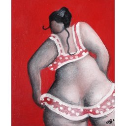 Julie sur le rouge n°1