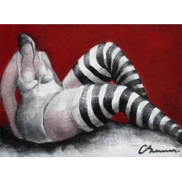 La fille dans l'appartement rouge n°4