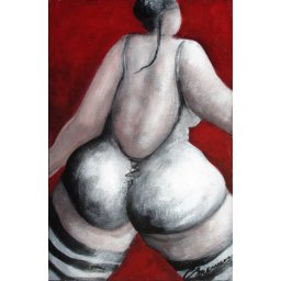 La fille dans l'appartement rouge n°2