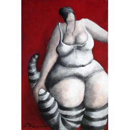 La fille dans l'appartement rouge n°1