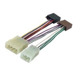 FAISCEAU AUTORADIO MITSUBISHI 19891997 2 CONNECTEURS 4HP ISO
