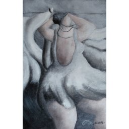 La fille et le drap au vent n°2