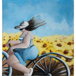 La vacancière - scène de vacances