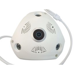 Camera wifi panoramique 360° 960p (support carte sd 64go)