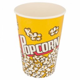 Pot pop-corn 1380 ml - carton de 500 units