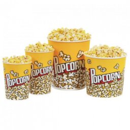 Pot pop-corn 1920 ml - carton de 500 units