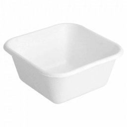 Barquette en cellulose naturelle fibre de canne sucre -Blanc -