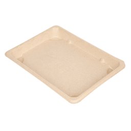 Sushi Box en cellulose naturelle fibre de canne sucre -Naturel -