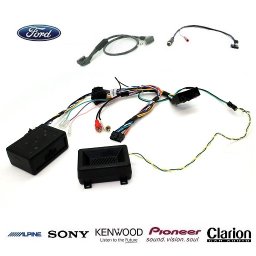 COMMANDE VOLANT FORD EDGE 2013- - Pour JVC complet avec interface specifique