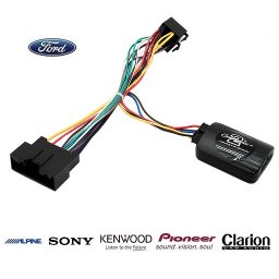 COMMANDE VOLANT Ford Transit 2015- (sans affichage) Pour JVC complet avec interface specifique