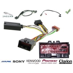 COMMANDE VOLANT JAGUAR X-TYPE 2001- - Pour JVC complet avec interface specifique