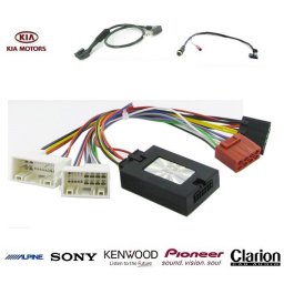 COMMANDE VOLANT KIA SORENTO 2013- SANS AMPLI - Pour JVC complet avec interface specifique