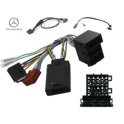 COMMANDE VOLANT Mercedes CLK 2001-2004 ISO - Pour JVC complet avec interface specifique