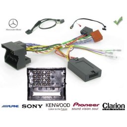COMMANDE VOLANT Mercedes Vaneo - Pour JVC complet avec interface specifique