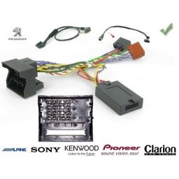 COMMANDE VOLANT Peugeot 5008 2009-2013 - Pour CLARION complet avec interface specifique