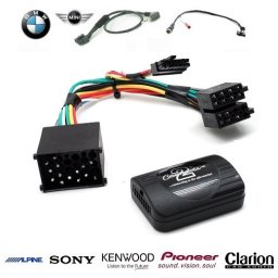 COMMANDE VOLANT BMW X5 2000-2006 (E53) OEM - Pour CLARION complet avec interface specifique