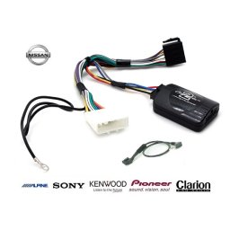 COMMANDE VOLANT Nissan Pulse 2011- - Pour CLARION complet avec interface specifique