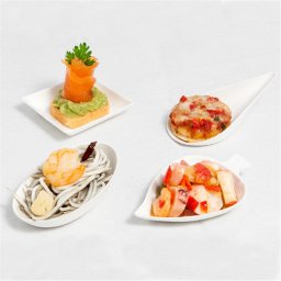 Assortiment mise en bouche Bionic - Blanc - carton de 1000 units