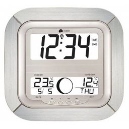 Horloge phase de lune - WS8418 IT Argent