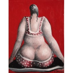 Julie broie du rouge