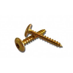 Vis penture étoile 6X30 Bichro Tête Large Boite de 200