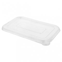 Couvercle bas en PET pour barquette 221.36 et 221.37 - carton de 600