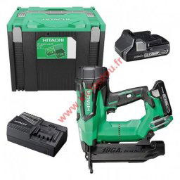 Hitachi NT1850DBSL Cloueur de finition 50mm 18 V - 3.0 Ah Li-ion