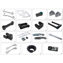 KIT REGLAGE HAUTEUR DE SELLE SUZUKI 1000 GSXR 2001-2004