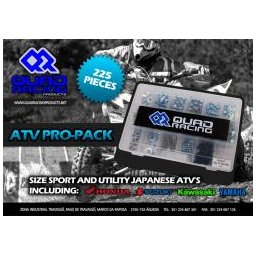 KIT VISSERIE ET RIVETS NYLON ATV PRO PACK POUR QUAD 225 PIECES