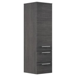 Colonne 120 en charbon antique avec tablettes en verre
