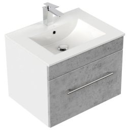 Meuble salle de bain SANTINI 60 Aspect Béton