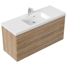 Meuble salle de bain Versus décor Chêne